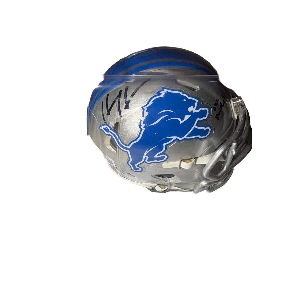 Hendon Hooker Riddell Speed Autographed Mini Helmet/ One Pride Inscribed 4/5 - Picture 3 of 6